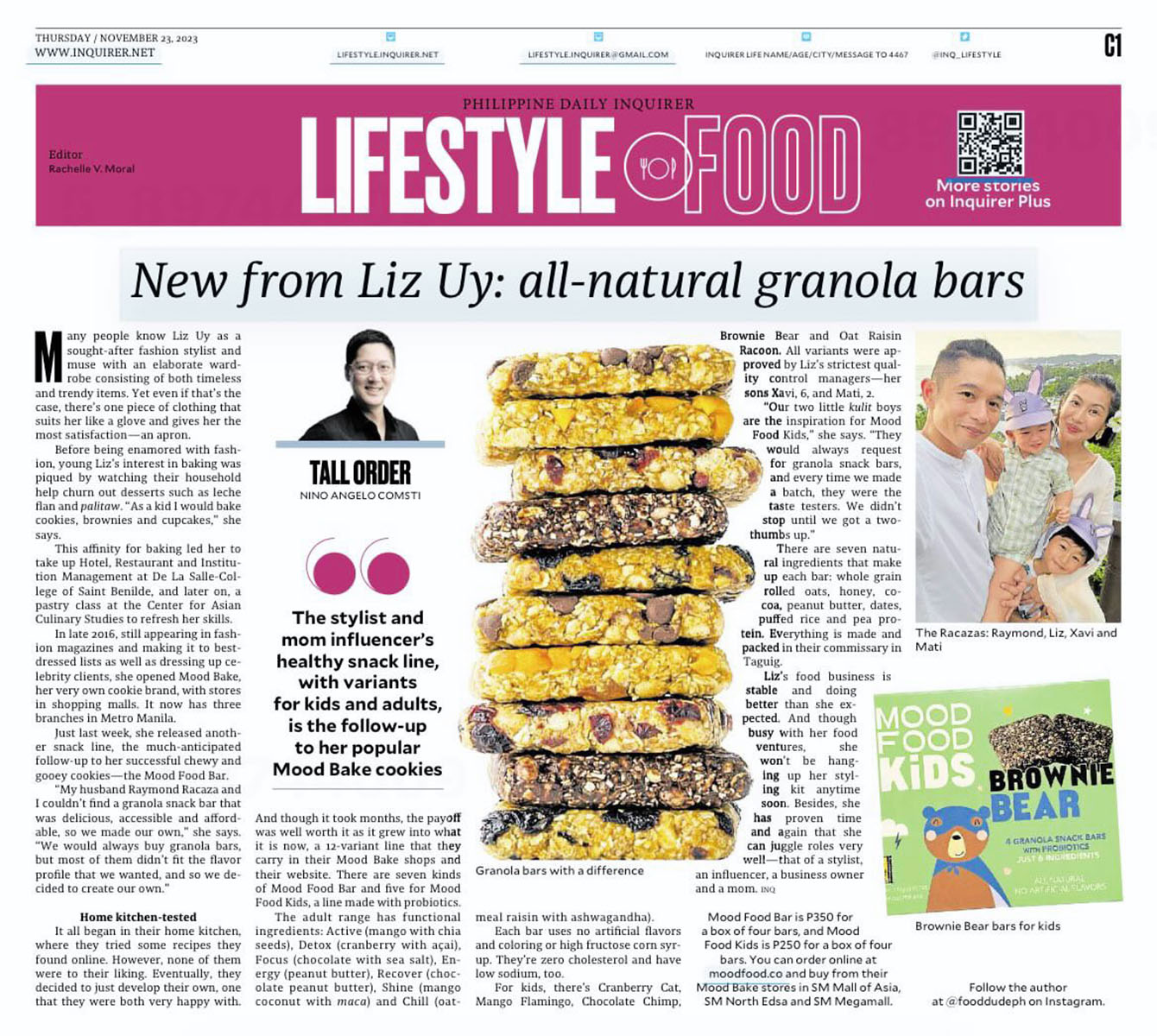 Inquirer Lifestyle and Food feature