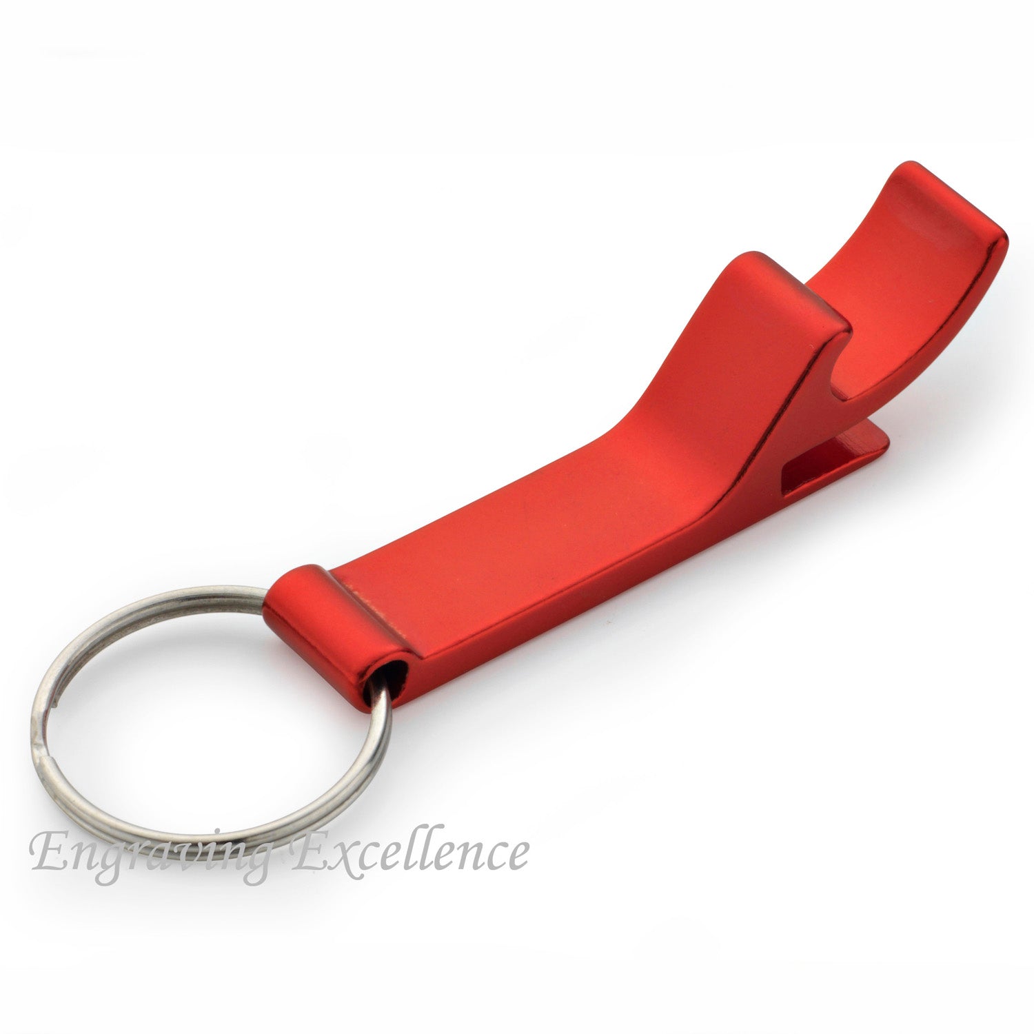 Mini Red Bottle Opener – Engraving Excellence