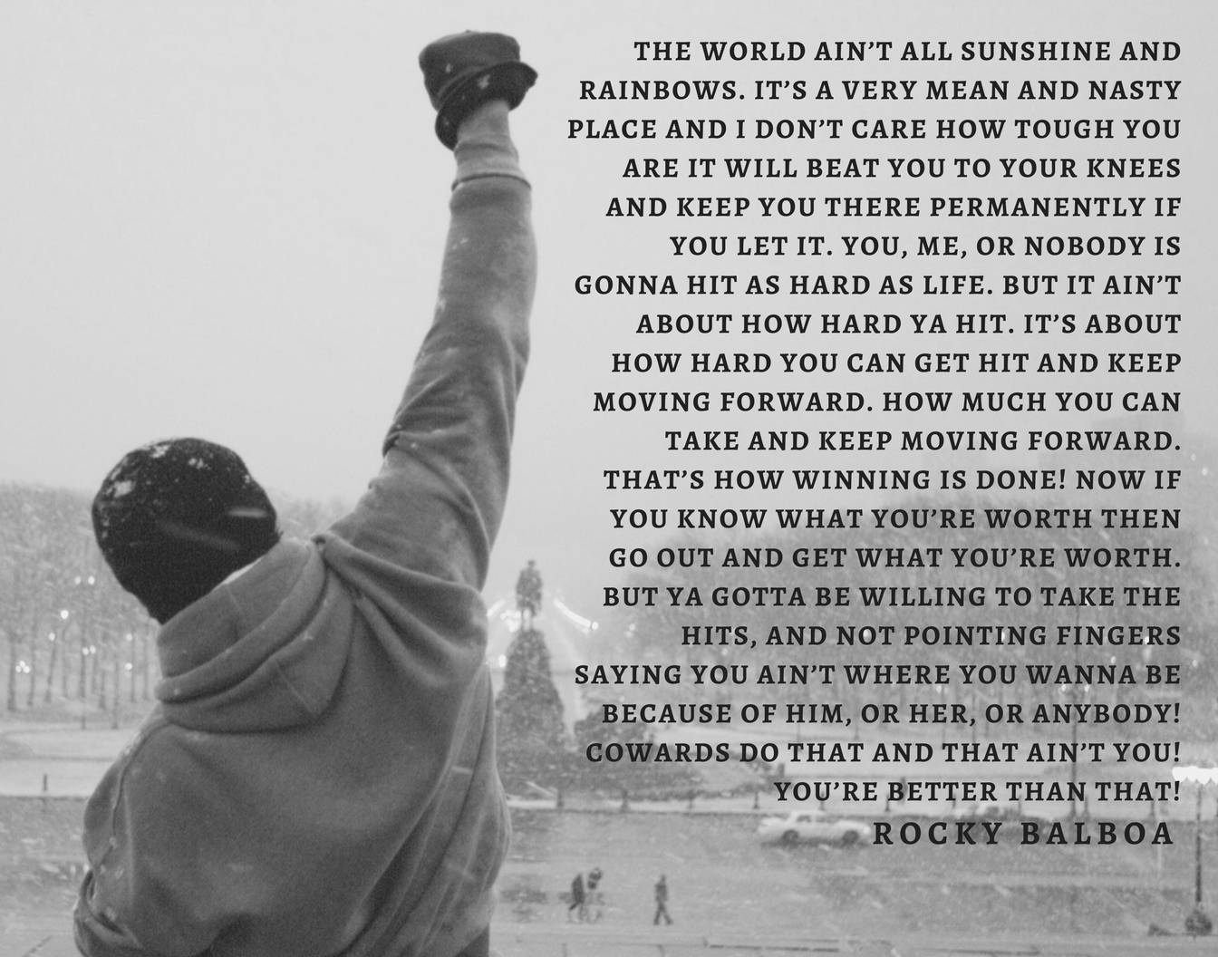 rocky quote about life