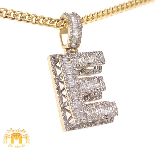 Initial Charm Necklace M Gold – Cassette Barcelona