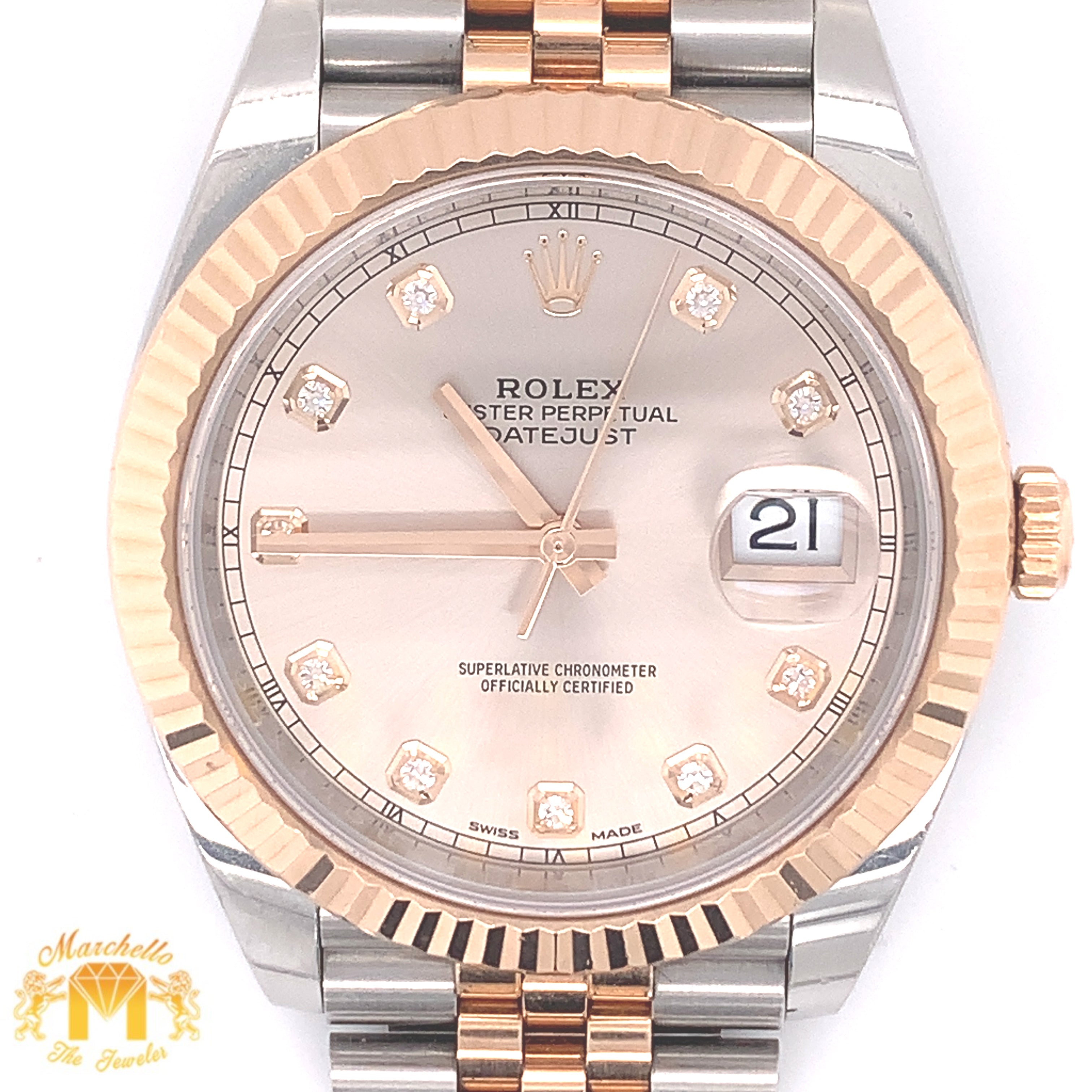 rolex datejust ii two tone