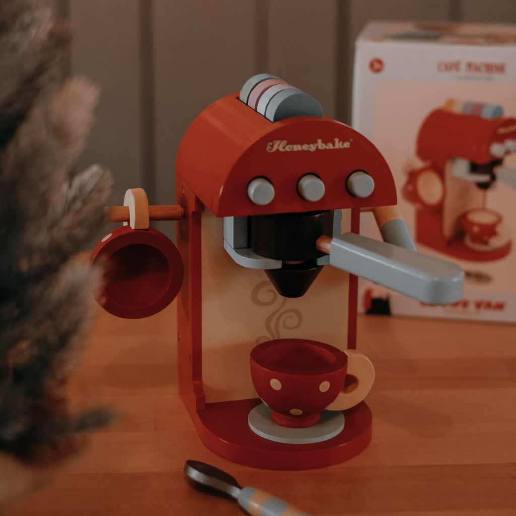 le toy van honeybake cafe machine