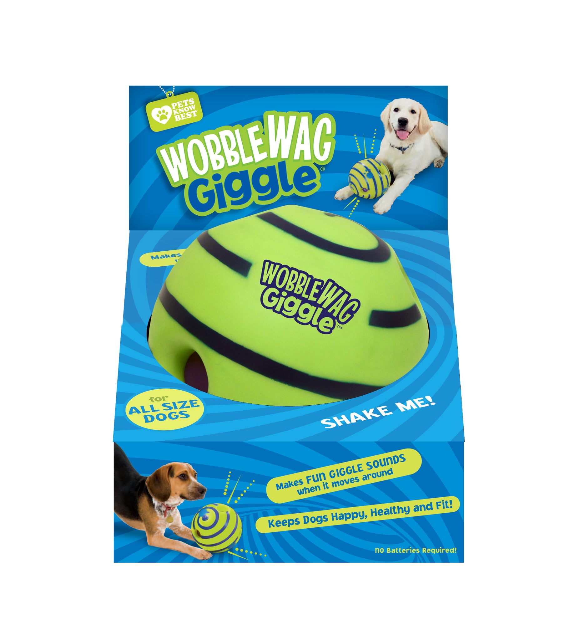 wobble dog toy