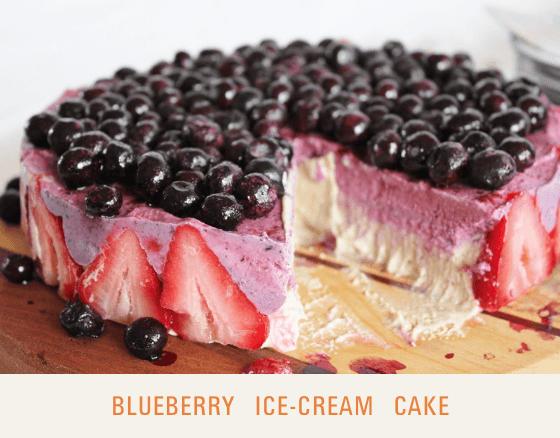 Blueberry Ice Cream Cake Dr Sebis Cell Food 