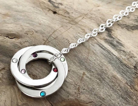 Round Ring Necklace