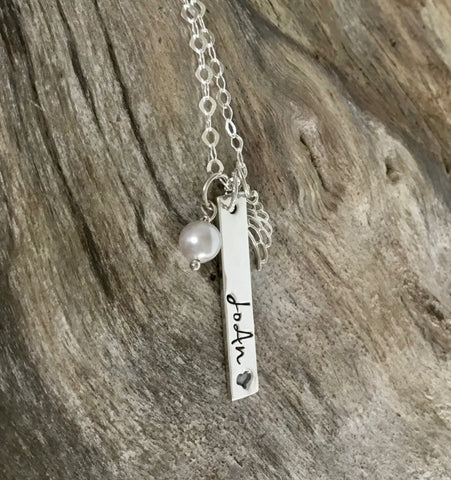 Sterling Silver Angel Baby Miscarriage Pendant Necklace | Free Persona -  Clothed with Truth