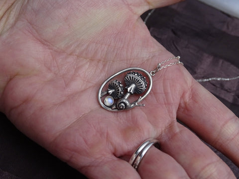 Mushroom Necklace