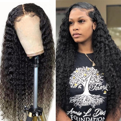 UNice Pre Plucked 360 Lace Frontal Closure Wet and Wavy 8A Brazilian Human  Hair