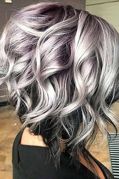 Gray Lace Frontal Wigs Hair Color Spray For Grey Hair