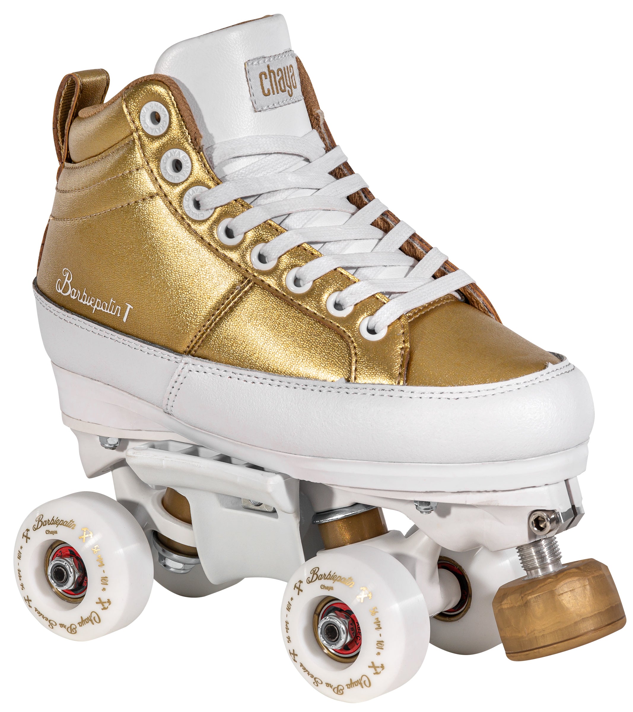Image of Chaya Kismet Barbiepatin Pro Roller Skates Gold