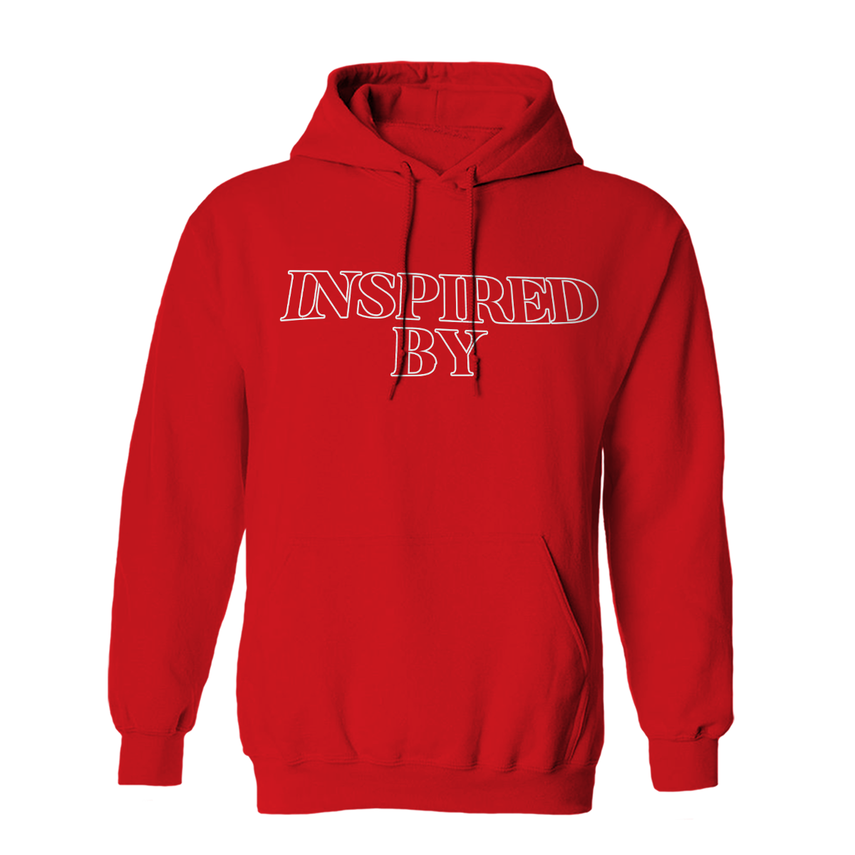 Inspired Logo Red Hoodie - Tori Kelly