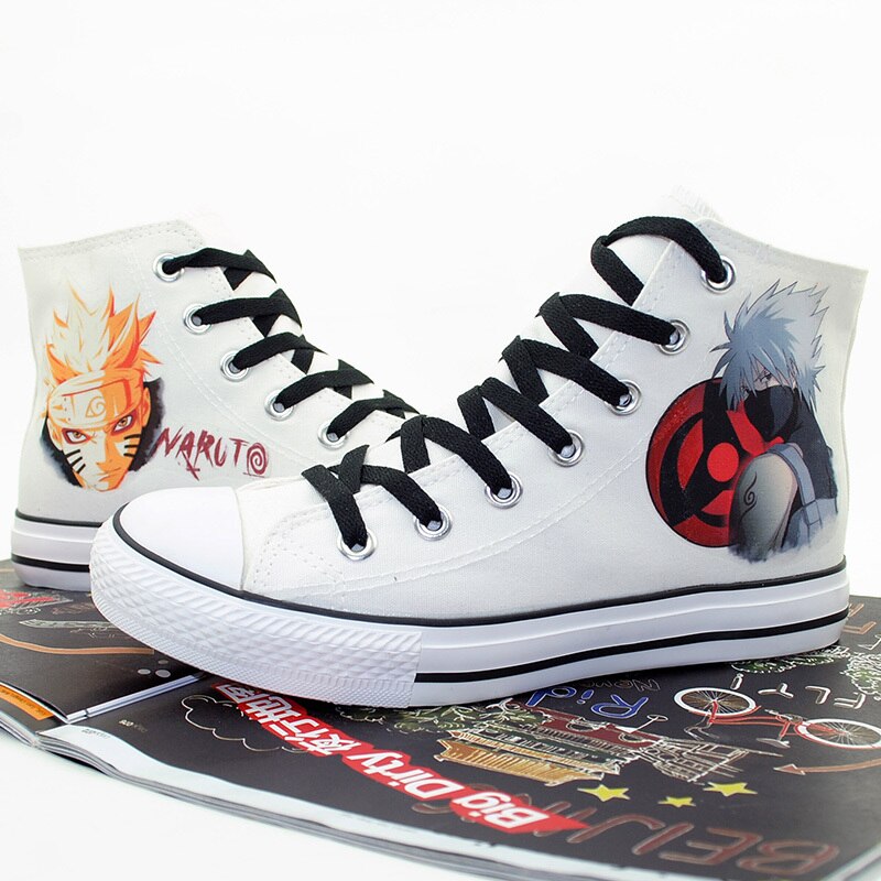 Anime Shoes  Naruto shoes Anime canvas shoes Canvas shoes