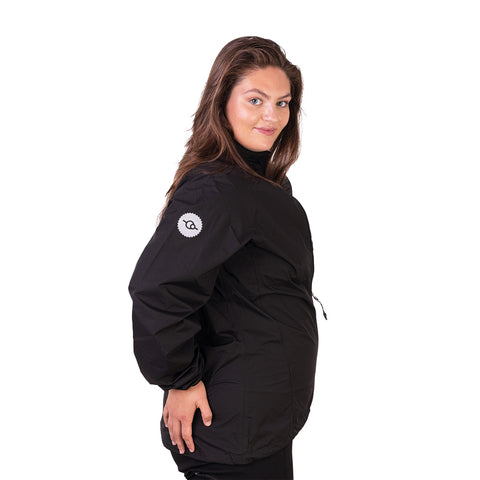 Women's Black Waterproof Jacket