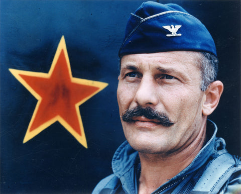 Colonel Robin Olds, United States Air Force, Wing Commander, 8th Tactical Fighter Wing.