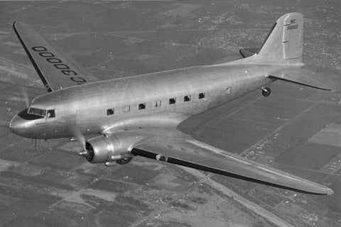 The Douglas DC-3, destined to become one of the most important airliners in history.