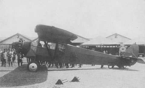 Photograph of a Fairchild FC-2 aircraft similar to the one flown by Ruth Nichols and Harry Rogers in 1928.