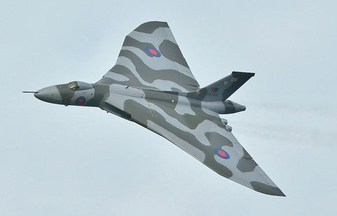 The Avro Vulan B.1 was a jet-powered, tailess, delta-wing high-altitude strategic bomber of the mid-1950s
