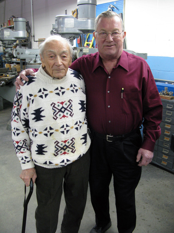 Jan Waszkiewicz and Stanley Zaleski, the founders of Randolph Engineering, Inc. of Randolph, MA.