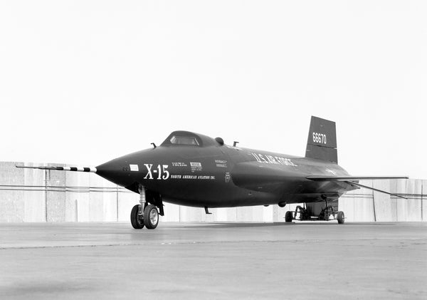 North American Aviation, Inc., X-15A-1, 56-6670, at Los Angeles Division, October 1958. (Air Force Flight Test Center History Office)