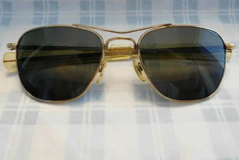 Used AO Original Pilot sunglasses from the 60s