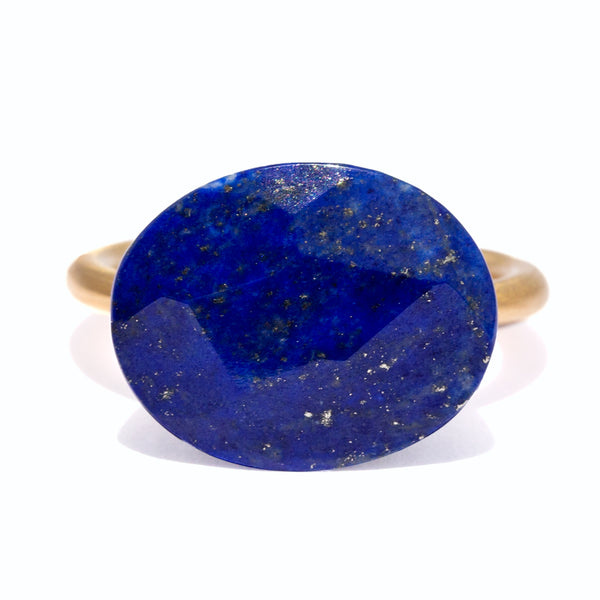 Bague Cabochon Lapis-Lazuli