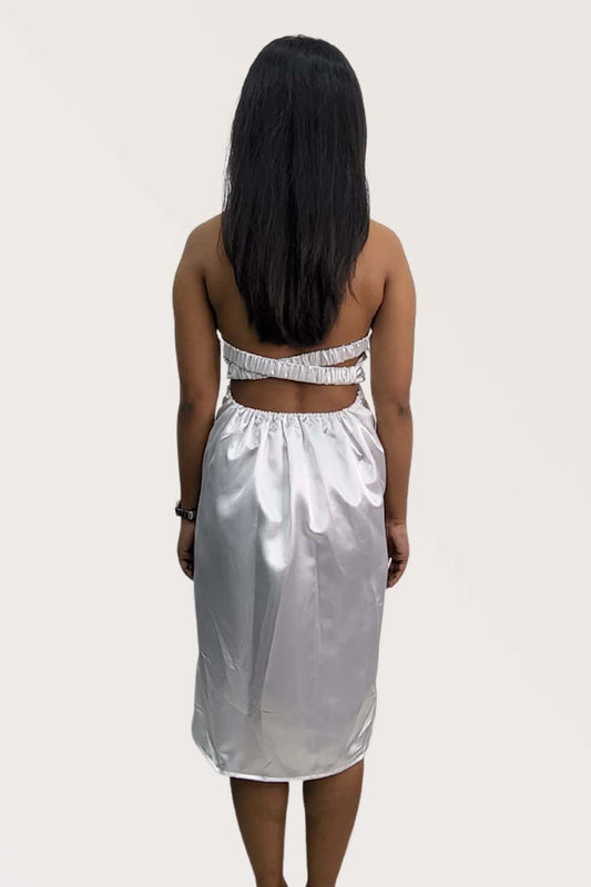 Fatima Midi Slit Dress – Styched Fashion