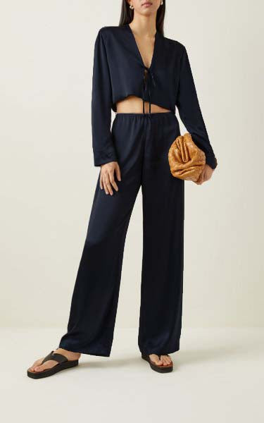 Black V Neck Comfy Jumpsuit