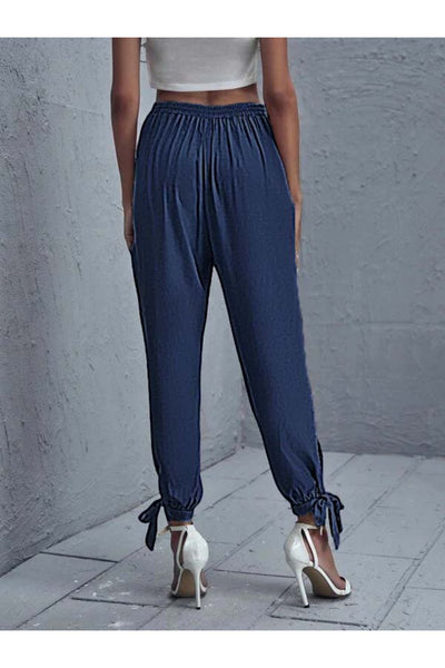 Denim Airy Side Split Pants – Styched Fashion