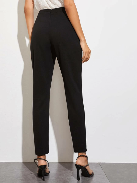 Solid Tailored Pants – Styched Fashion