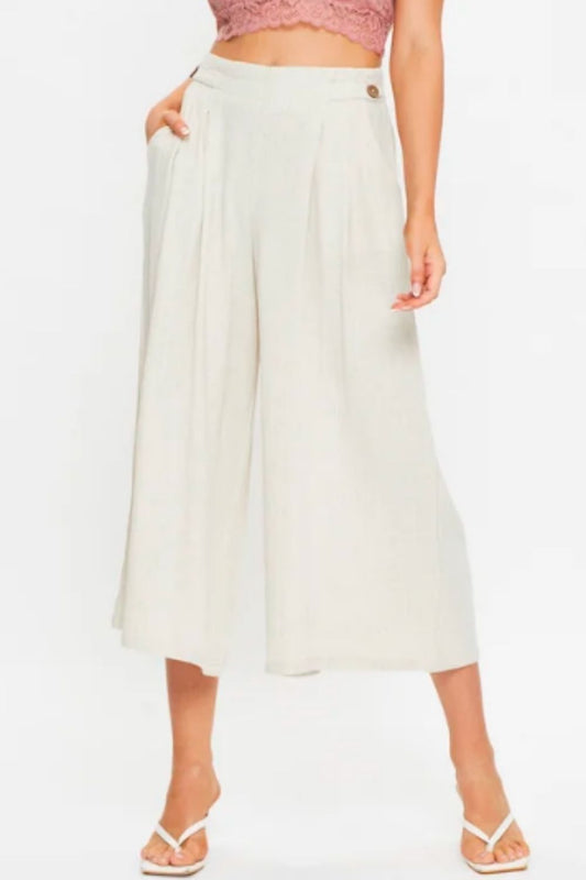 White Wide Leg Pants – Styched Fashion