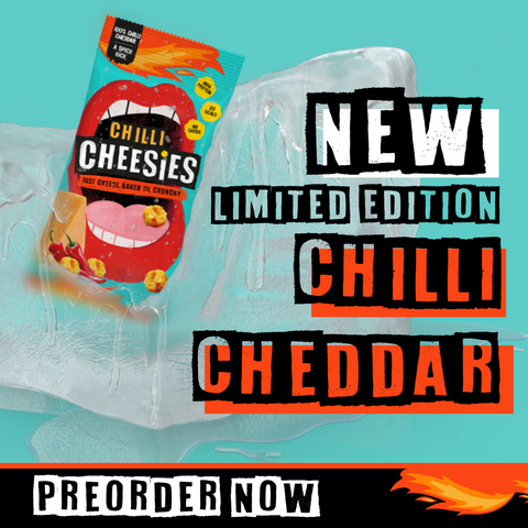 Limited Edition Chilli Cheddar Cheesies