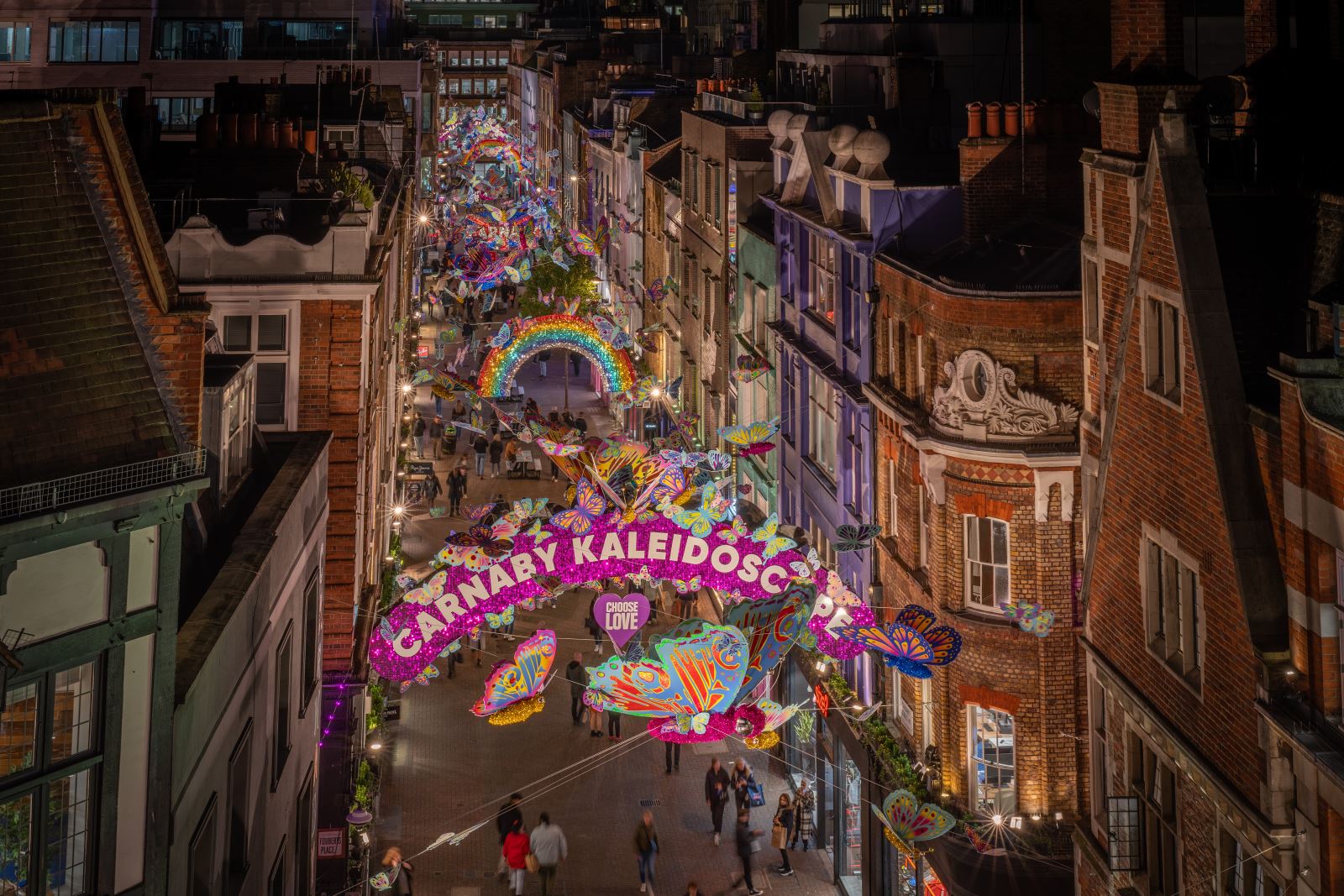 Carnaby Street Christmas Lights