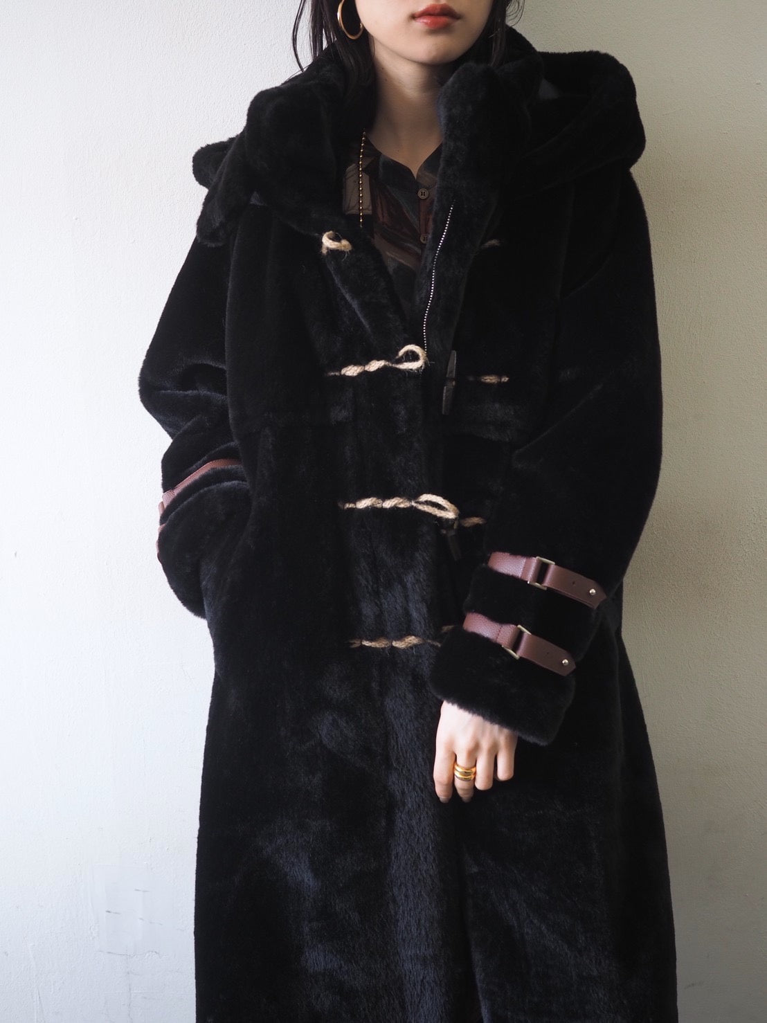 YUKKOコラボ LONG COAT ブラック lumier www.agenciacuringa.com.br