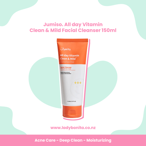 Jumiso all day vitamin clean mild facial cleanser