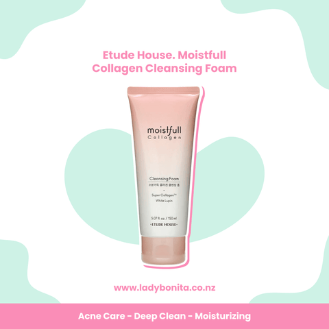 Etude House Moistfull Collagen Cleansing Foam