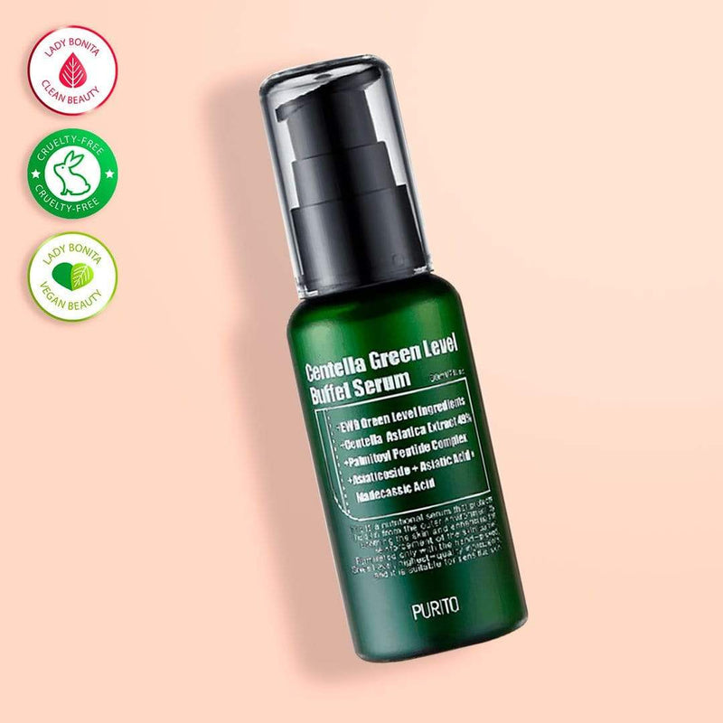 Purito. Centella Green Level Buffet Serum – Lady Bonita