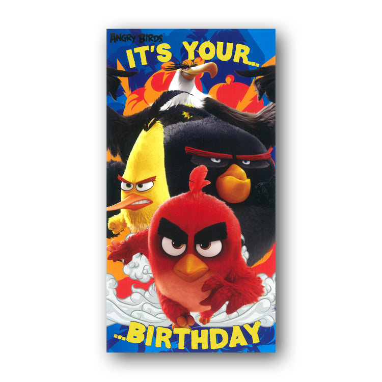 angry birds birthday plush