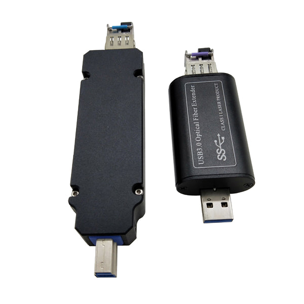 rek Fascinerend agitatie Mini USB 3.0 Type B over Single-mode Optic Fiber, w/ SFP module, Suppo –  Transwan