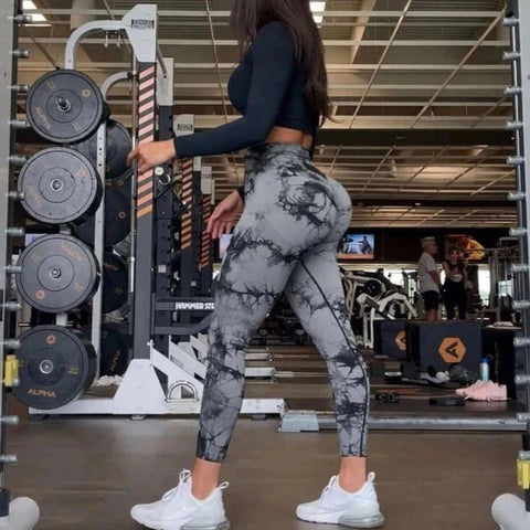 MARBLE SCRUNCH LEGGINGS