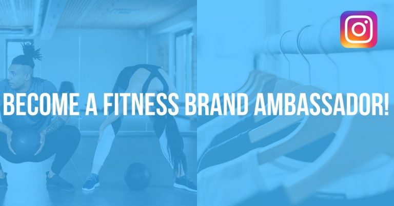 instagram fitness brand ambassador application