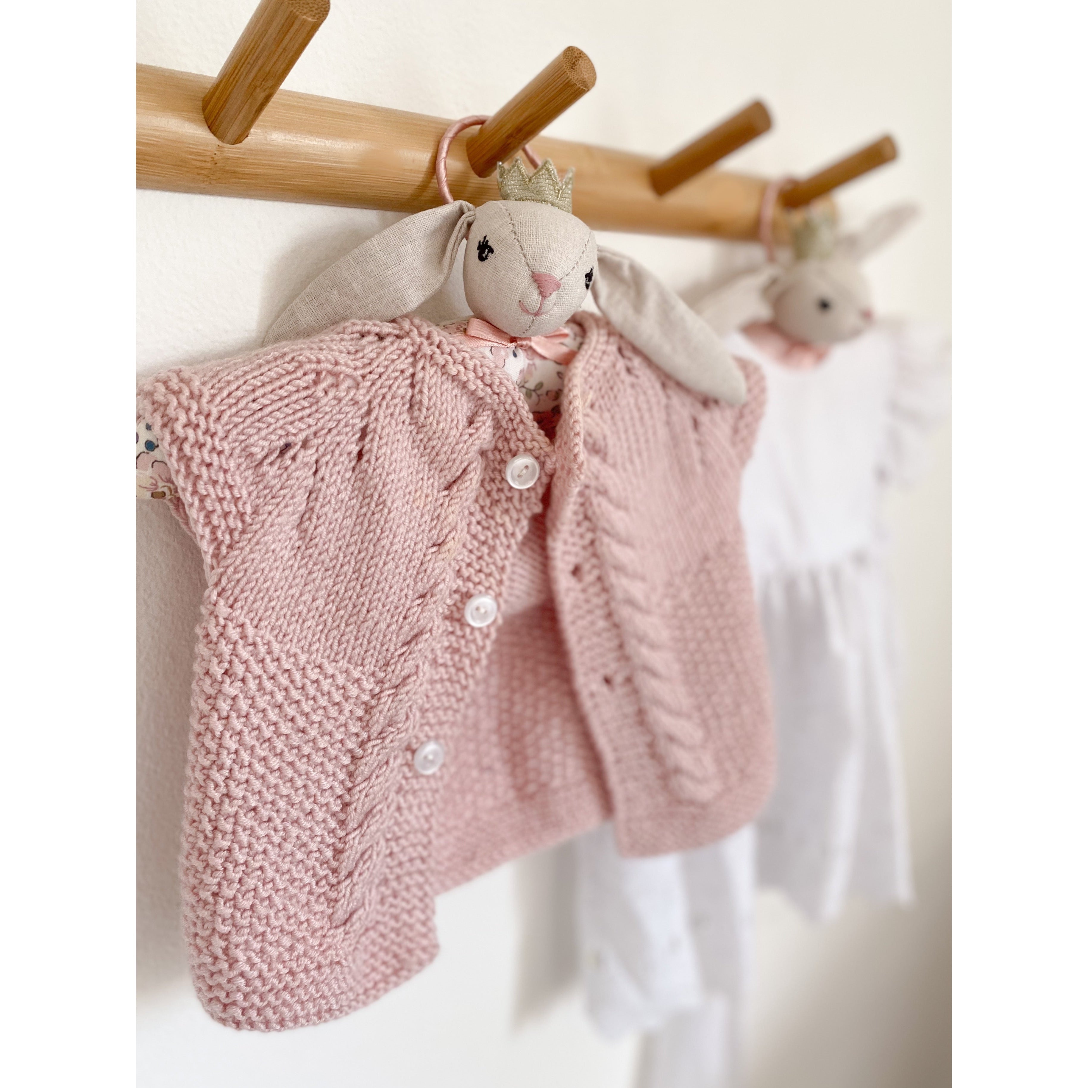 Bunny Princess Padded Baby Hangers Set Of 2