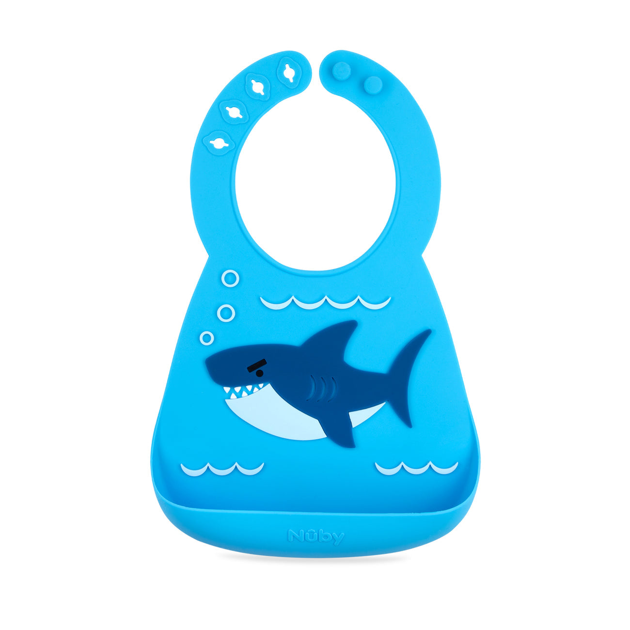 3D Silicone Bib - Shark