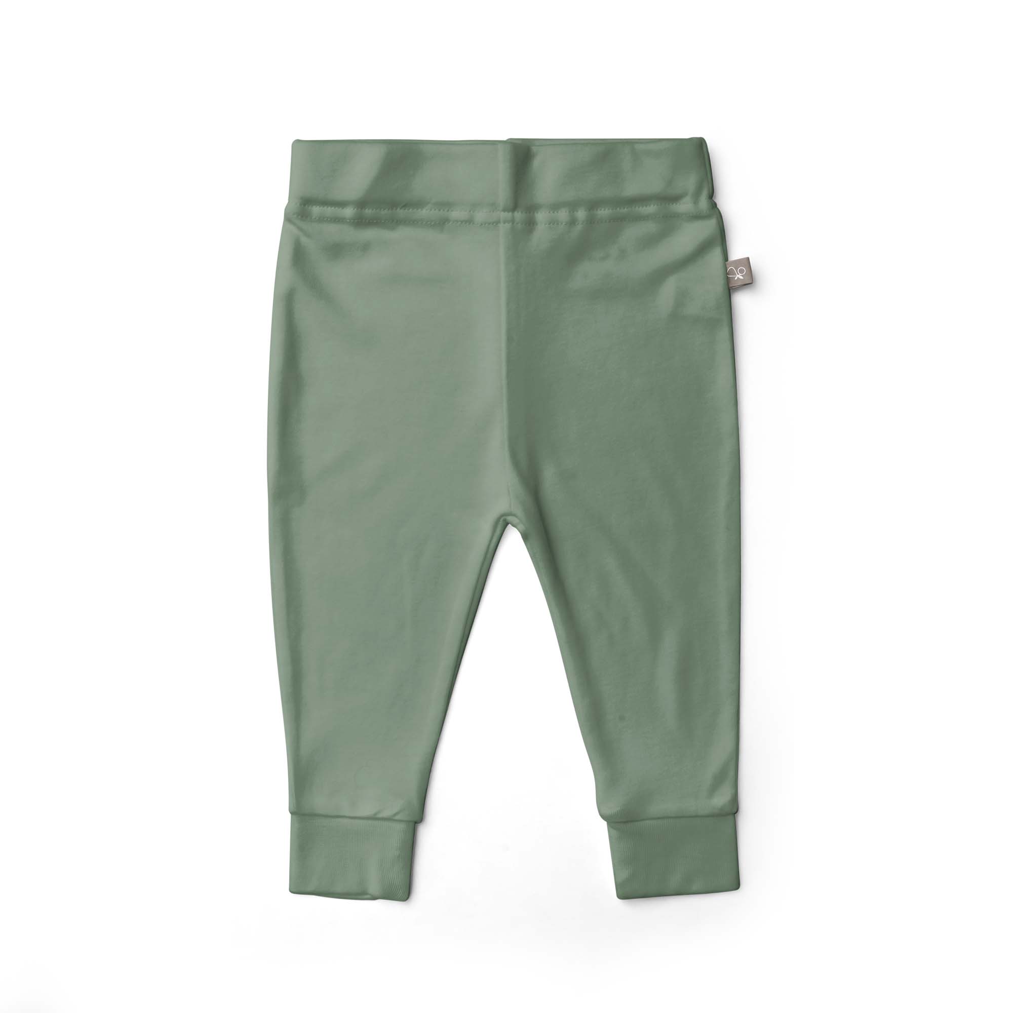 Bamboo Organic Cotton Pants - Glacier