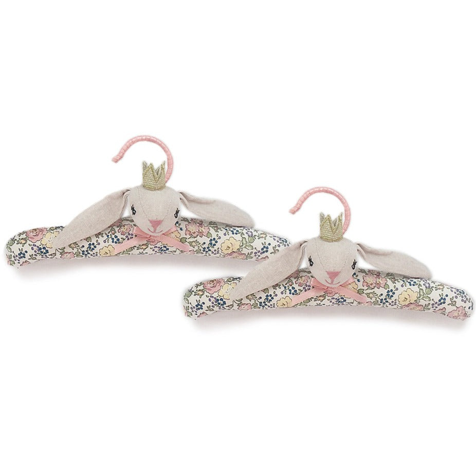 Bunny Princess Padded Baby Hangers Set Of 2