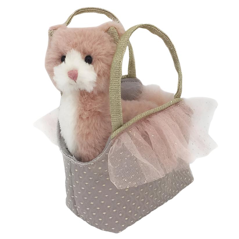 'Callie' Kitty Plush Doll & Toy Purse