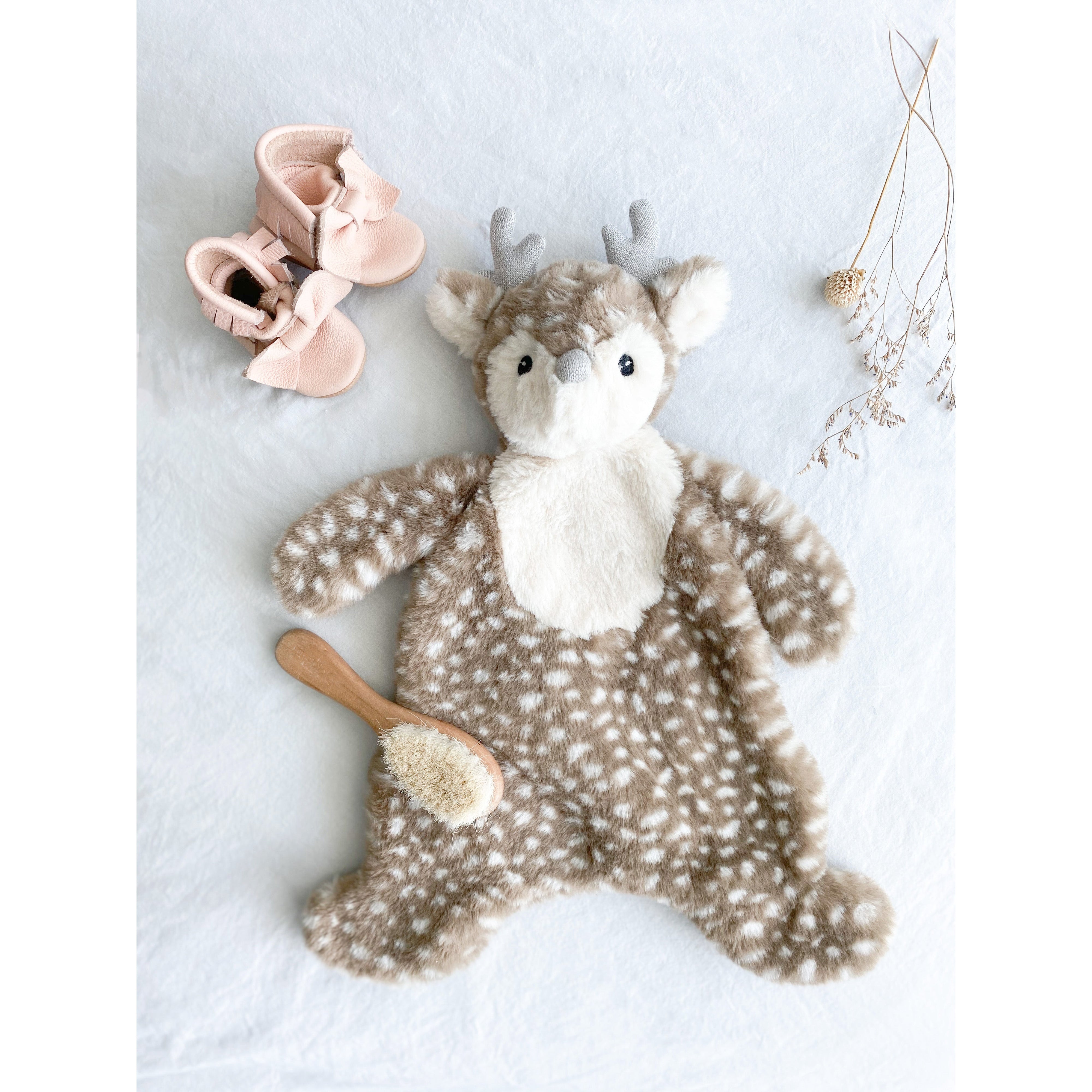 'Fiona' Fawn Plush Baby Security Blanket