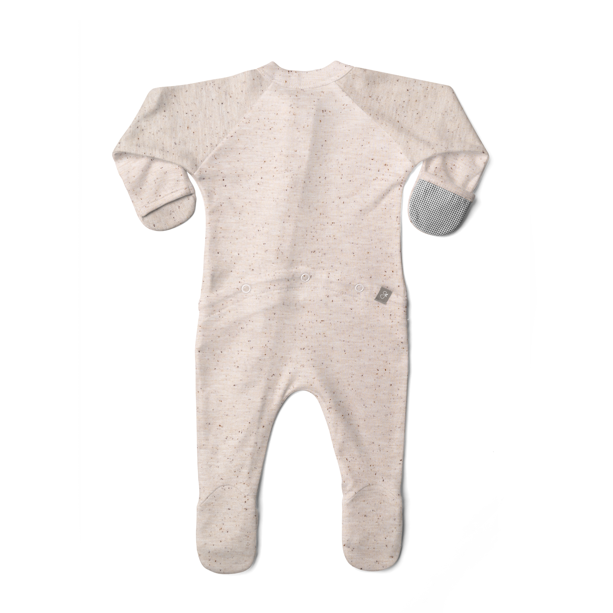 Bamboo Organic Cotton Sleep & Play Footie - Summit