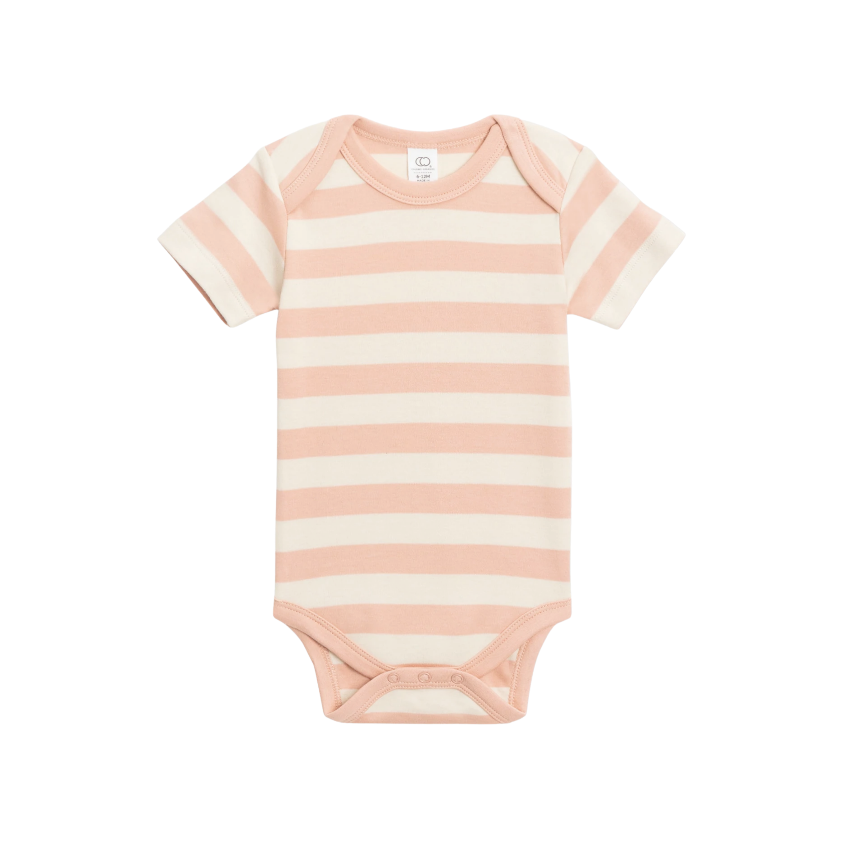 Afton Bodysuit - Blush Ely Stripe