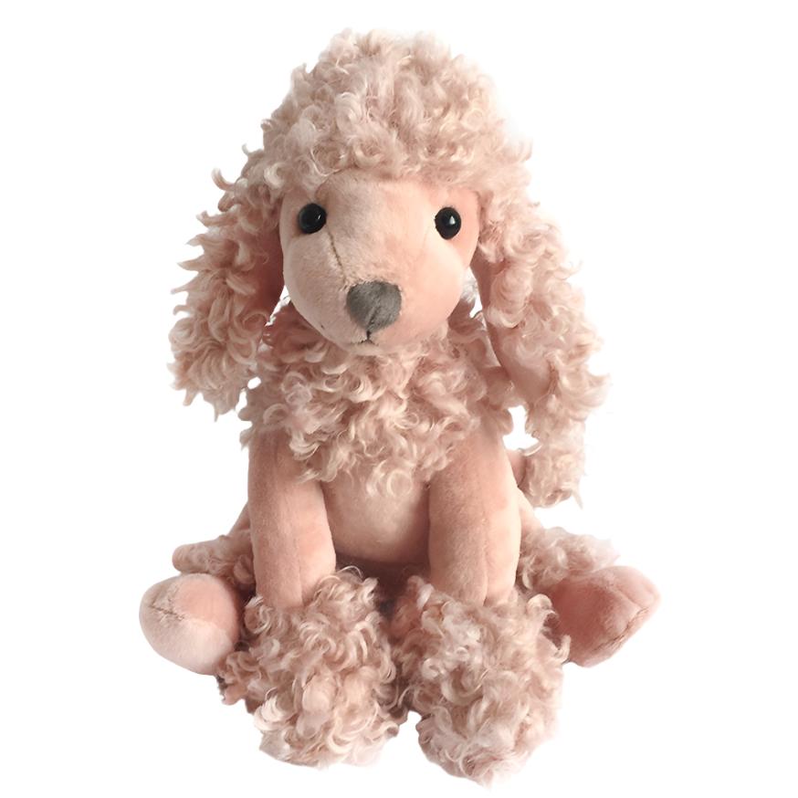 'Paris' Mauve Poodle Plush Toy