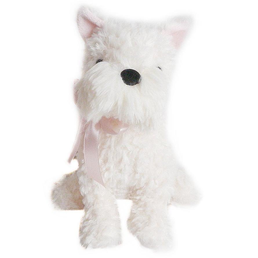 'Wes' Cream Westie Dog Plush Toy